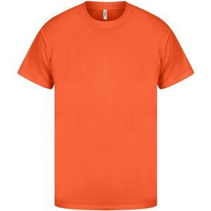 Casual Classics Unisex Adult Original Tech T-Shirt / Orange